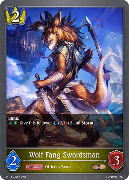 Wolf Fang Swordsman - BP12-032EN