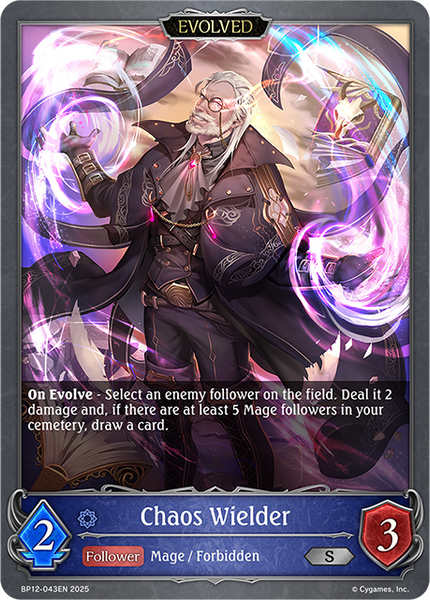 Chaos Wielder (Evolved) - BP12-043EN