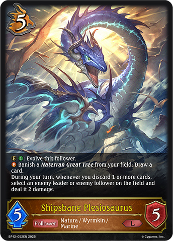 Shipsbane Plesiosaurus - BP12-052EN