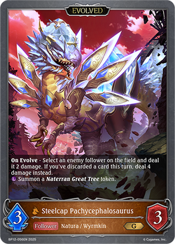 Steelcap Pachycephalosaurus (Evolved) - BP12-056EN
