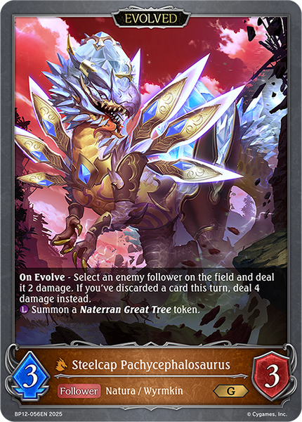 Steelcap Pachycephalosaurus (Evolved) - BP12-056EN