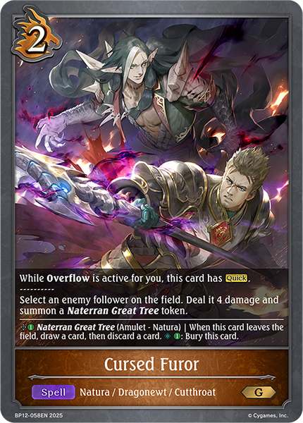 Cursed Furor - BP12-058EN