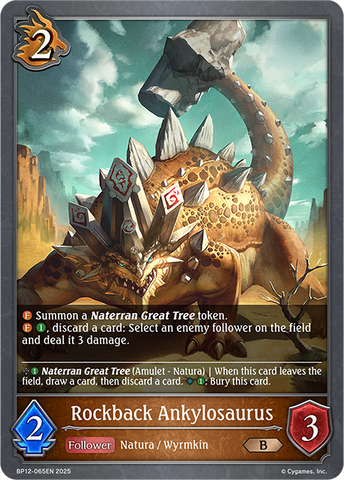 Rockback Ankylosaurus - BP12-065EN