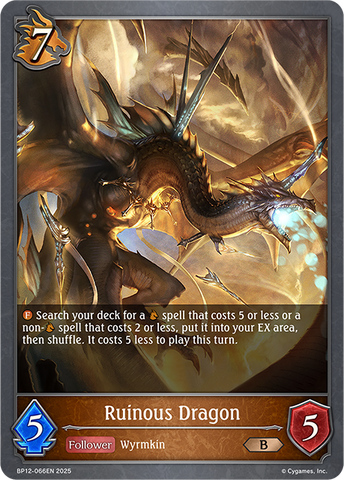 Ruinous Dragon - BP12-066EN