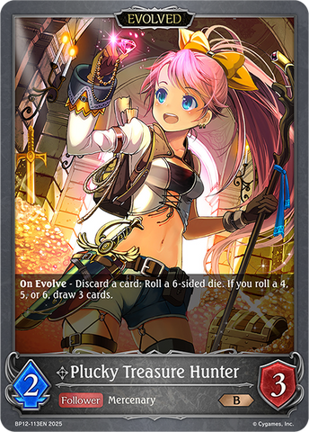 Plucky Treasure Hunter (Evolved) - BP12-113EN