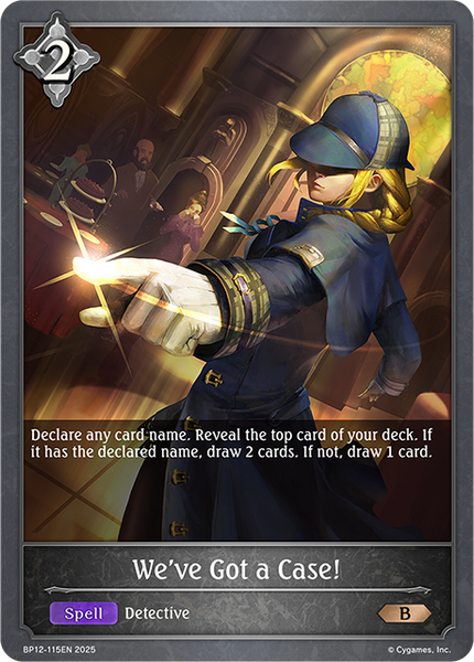 We've Got a Case! - BP12-115EN