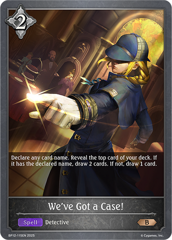 We've Got a Case! - BP12-115EN