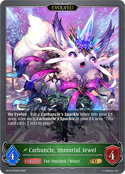 Carbuncle, Immortal Jewel (Evolved) (P) - BP12-P02EN