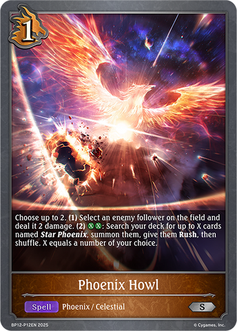 Phoenix Howl (P) - BP12-P12EN