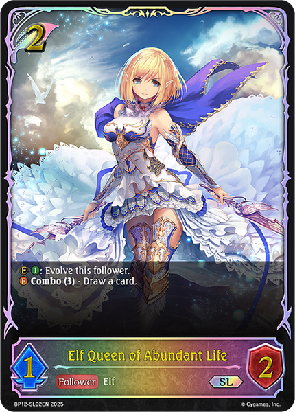 Elf Queen of Abundant Life (SL) - BP12-SL02EN