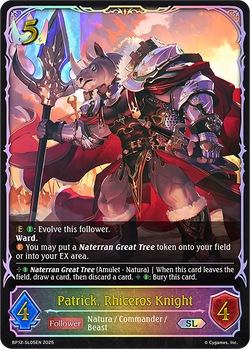 Patrick, Rhiceros Knight (SL) - BP12-SL05EN