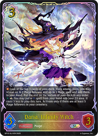 Daria, Infinity Witch (SL) - BP12-SL11EN