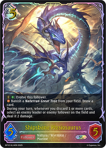 Shipsbane Plesiosaurus (SL) - BP12-SL14EN