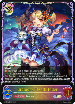 Gremory, Death Teller (SL) - BP12-SL20EN