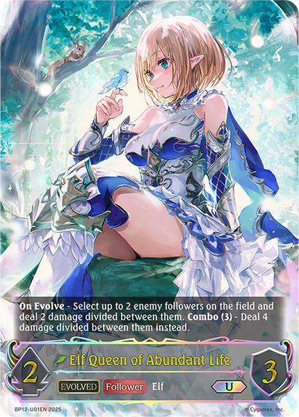 Elf Queen of Abundant Life (U) - BP12-U01EN