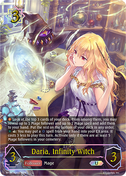 Daria, Infinity Witch (U) - BP12-U03EN