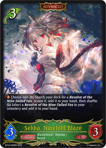 Sekka, Ninefold Blaze - BP13-002EN