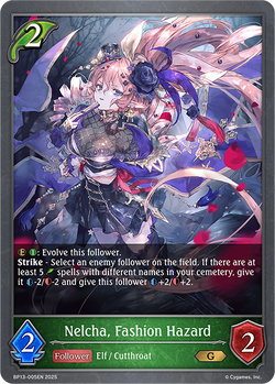 Nelcha, Fashion Hazard - BP13-005EN