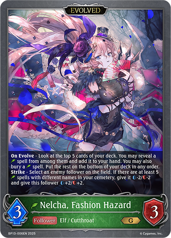 Nelcha, Fashion Hazard (Evolved) - BP13-006EN