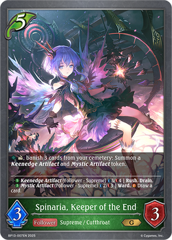 Spinaria, Keeper of the End - BP13-007EN