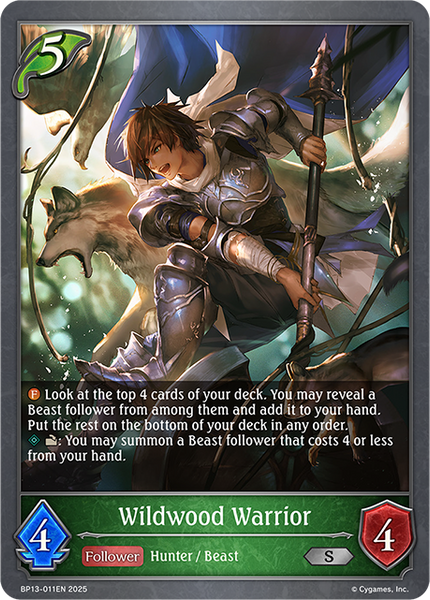 Wildwood Warrior - BP13-011EN