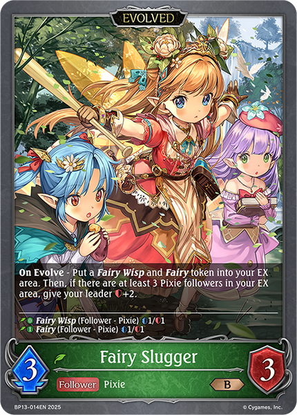 Fairy Slugger (Evolved) - BP13-014EN