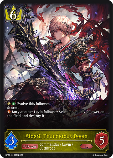 Albert, Thunderous Doom - BP13-019EN