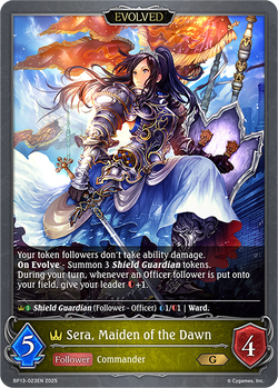 Sera, Maiden of the Dawn (Evolved) - BP13-023EN