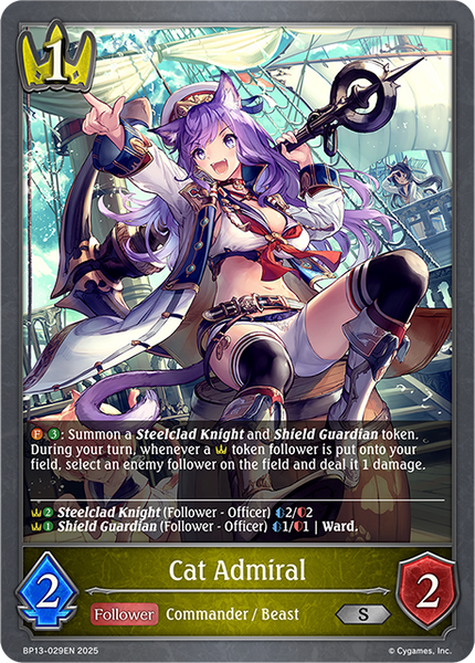 Cat Admiral - BP13-029EN