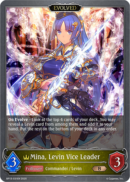 Mina, Levin Vice Leader (Evolved) - BP13-031EN