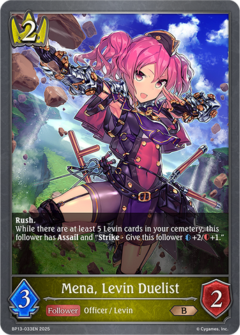 Mena, Levin Duelist - BP13-033EN