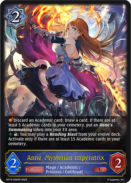 Anne, Mysterian Imperatrix - BP13-036EN