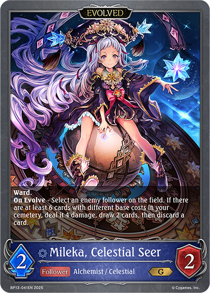Mileka, Celestial Seer (Evolved) - BP13-041EN
