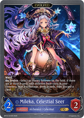 Mileka, Celestial Seer (Evolved) - BP13-041EN