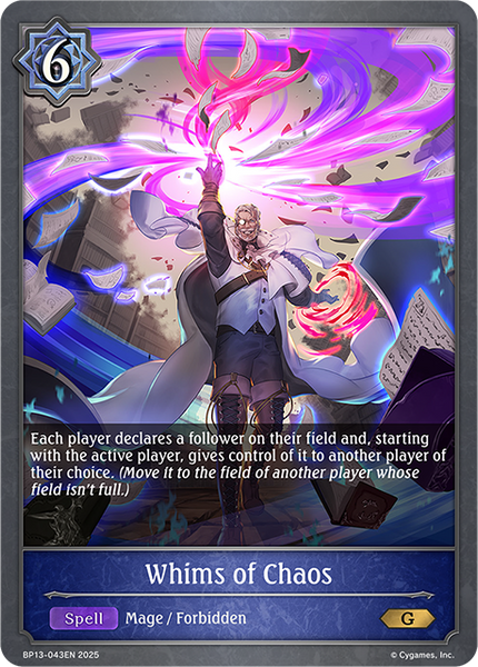 Whims of Chaos - BP13-043EN