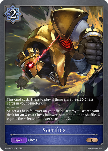 Sacrifice - BP13-053EN