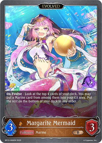 Margarite Mermaid (Evolved) - BP13-066EN