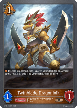 Twinblade Dragonfolk - BP13-068EN