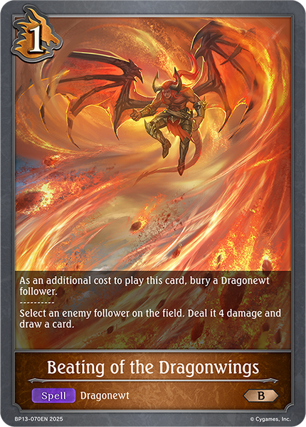 Beating of the Dragonwings - BP13-070EN