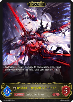 Jeanne, Despair's Maiden (Evolved) - BP13-089EN