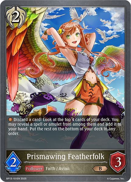 Prismawing Featherfolk - BP13-101EN