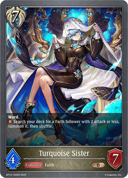 Turquoise Sister - BP13-102EN