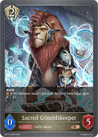 Sacred Groundskeeper - BP13-103EN