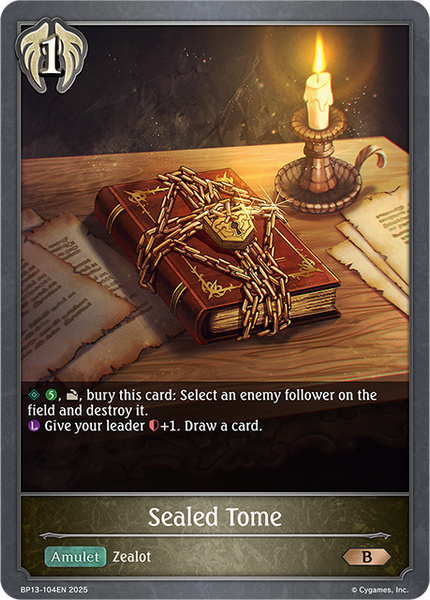 Sealed Tome - BP13-104EN