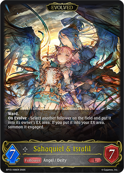 Sahaquiel & Israfil (Evolved) - BP13-106EN
