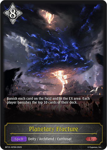 Planetary Fracture - BP13-107EN