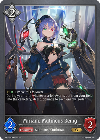 Miriam, Mutinous Being - BP13-108EN