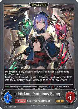 Miriam, Mutinous Being (Evolved) - BP13-109EN