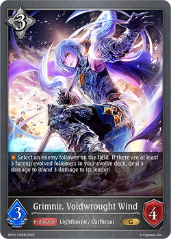 Grimnir, Voidwrought Wind - BP13-110EN