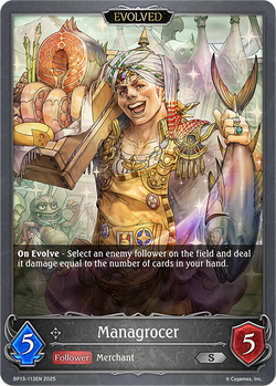 Managrocer (Evolved) - BP13-113EN